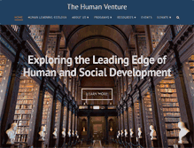 Tablet Screenshot of humanventure.com